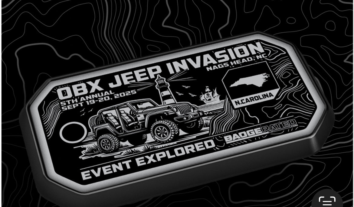 Jeep OBX Badges