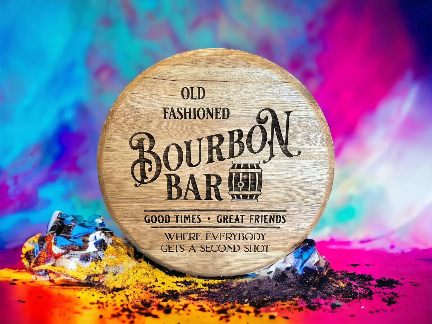 Old Fashioned Bourbon Bar