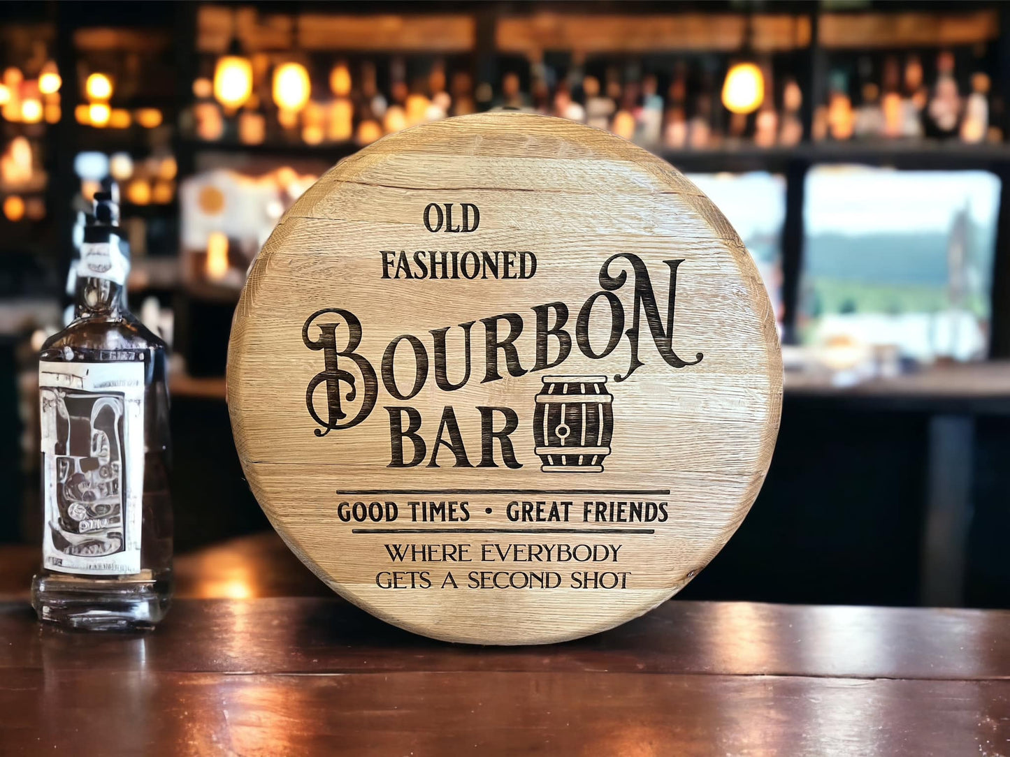 Old Fashioned Bourbon Bar