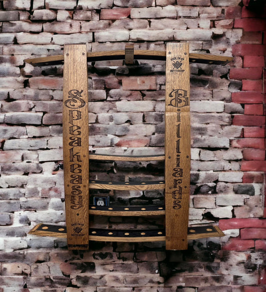 Bourbon Barrel Stave Billiards Rack